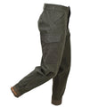 Pantalones de campo originales del ejército sueco M39/58 Excedente de carga de lana Verde oliva