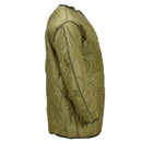 Original U.S. Military M65 Parka Liner Botones para clima frío extremo Verde oliva