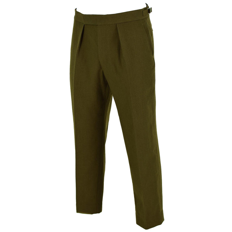 Pantalones de uniformes oficiales del ejército británico original Pantalones de desfile de pantalones