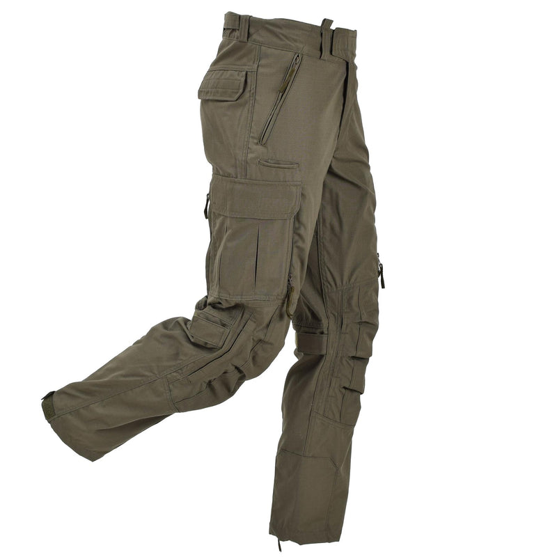 Leo Kohler Sniper Militar Combate Pantalones tácticos Tantios de campo de oliva