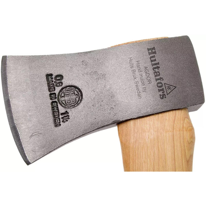 Hultafors H006SV Axe forjado a mano Hatchet de acero de carbono Durable Hickory Wood eje