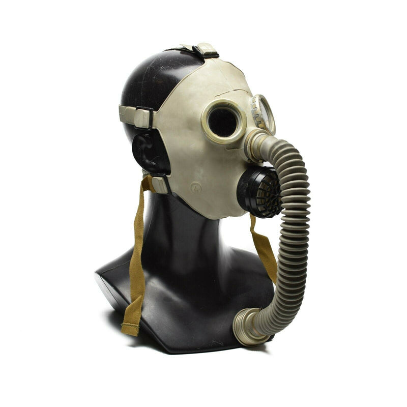Masilla de gas militar antigua PDF-7 S2 Mask Manguera Surfulplus respiratorio Modelo actualizado
