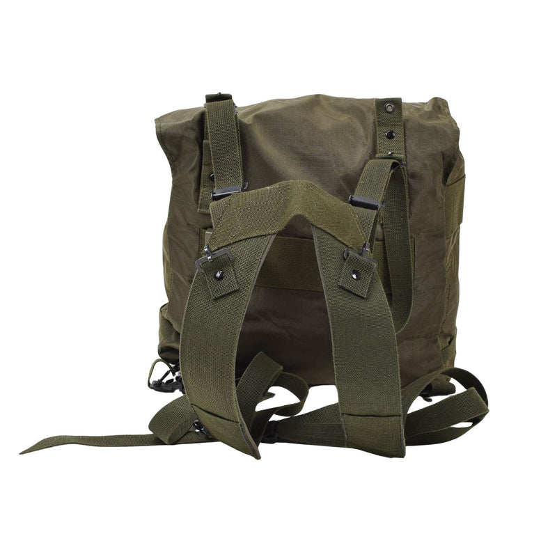 Bolsa de campo táctico militar austriaca austriaca mochila cubierta de oliva para acampar Nuevo