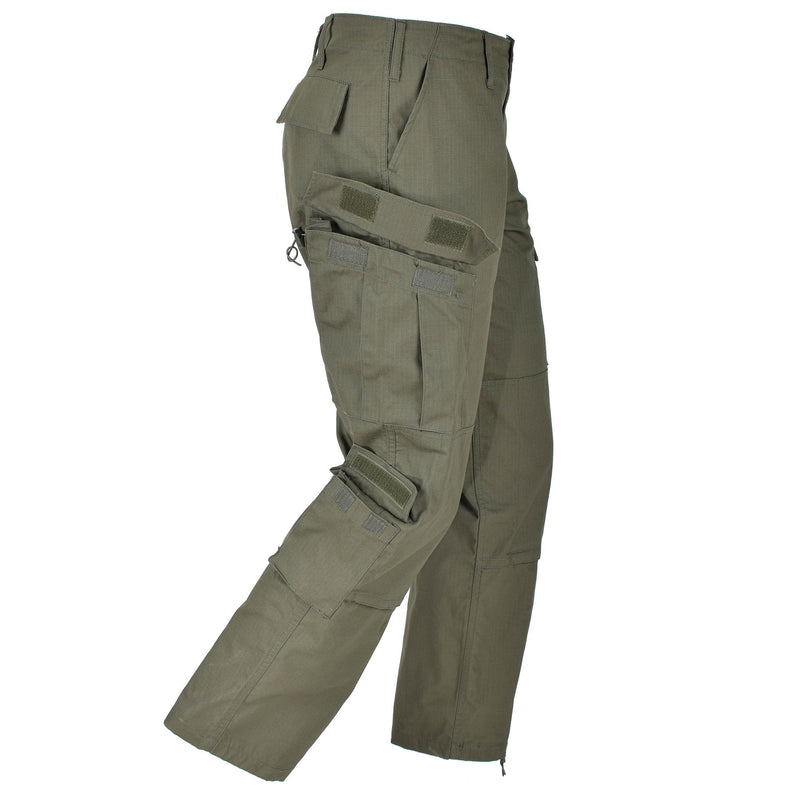 Mil-Tec Brand Ejército de EE. UU. Uniforme de combate del ejército del ejército Ripstop Pantalones de carga