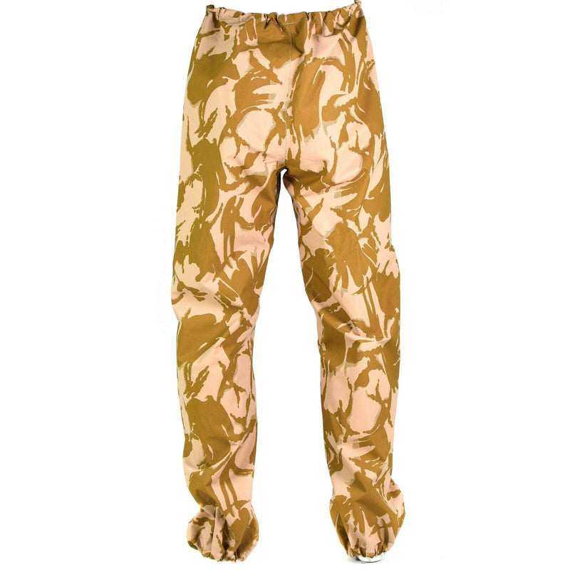 Pantalones de combate del ejército británico genuino pantalones militares desérticos Goretex impermeables