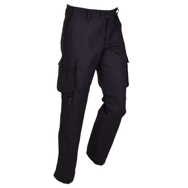 Pantalones de trabajo negro de Dinamarca original Pantalones D Bánicos de anillo D Fuerte Duración Duración Nuevo