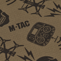 M-TAC Micropolar para el cuello Patrón de drones Bufanda táctica para exteriores Bronceado