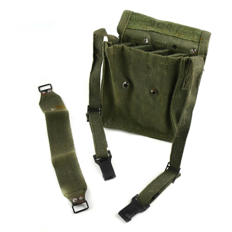 Original de la revista del ejército francés Mat de la bolsa de la bolsa de munición Caso 5 celdas Mag