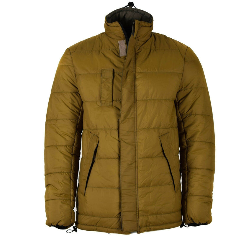 Chaqueta reversible del ejército holandés aceituna térmica od coyote clima frío softie nuevo