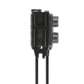 Earmor Adaptador PTT dual Kenwood Baofeng Auriculares tácticos con cable de 2 pines Negro