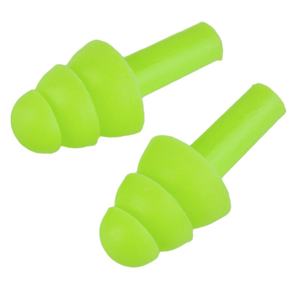EARMOR M03 MaxDefense Tapones Oídos Silicona Reutilizables NRR 23dB Verde