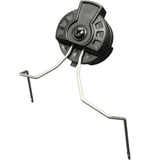 EARMOR M11 ARC Adaptador de riel para casco M31 M32 M31H M32H Montaje táctico Negro
