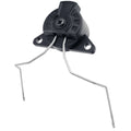 EARMOR M12 EXFIL Adaptador de riel para casco Soporte protector auditivo Negro