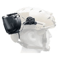 EARMOR M12 EXFIL Adaptador de riel para casco Soporte protector auditivo Negro