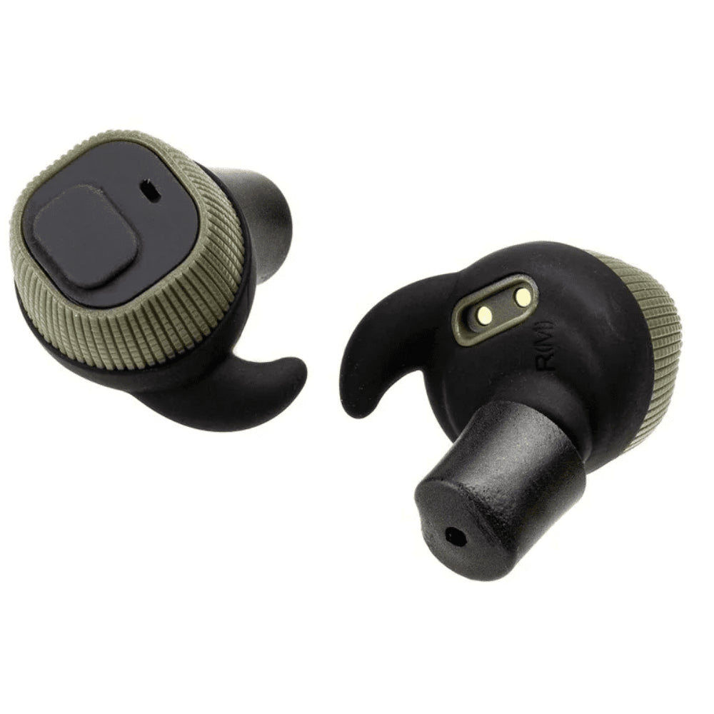 Earmor M20 Tapones para los oídos electrónicos Reducción activa del ruido Disparos Follaje Verde