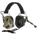 EARMOR M32 Plus Auriculares Electrónicos de Protección Auditiva Táctico Oliva