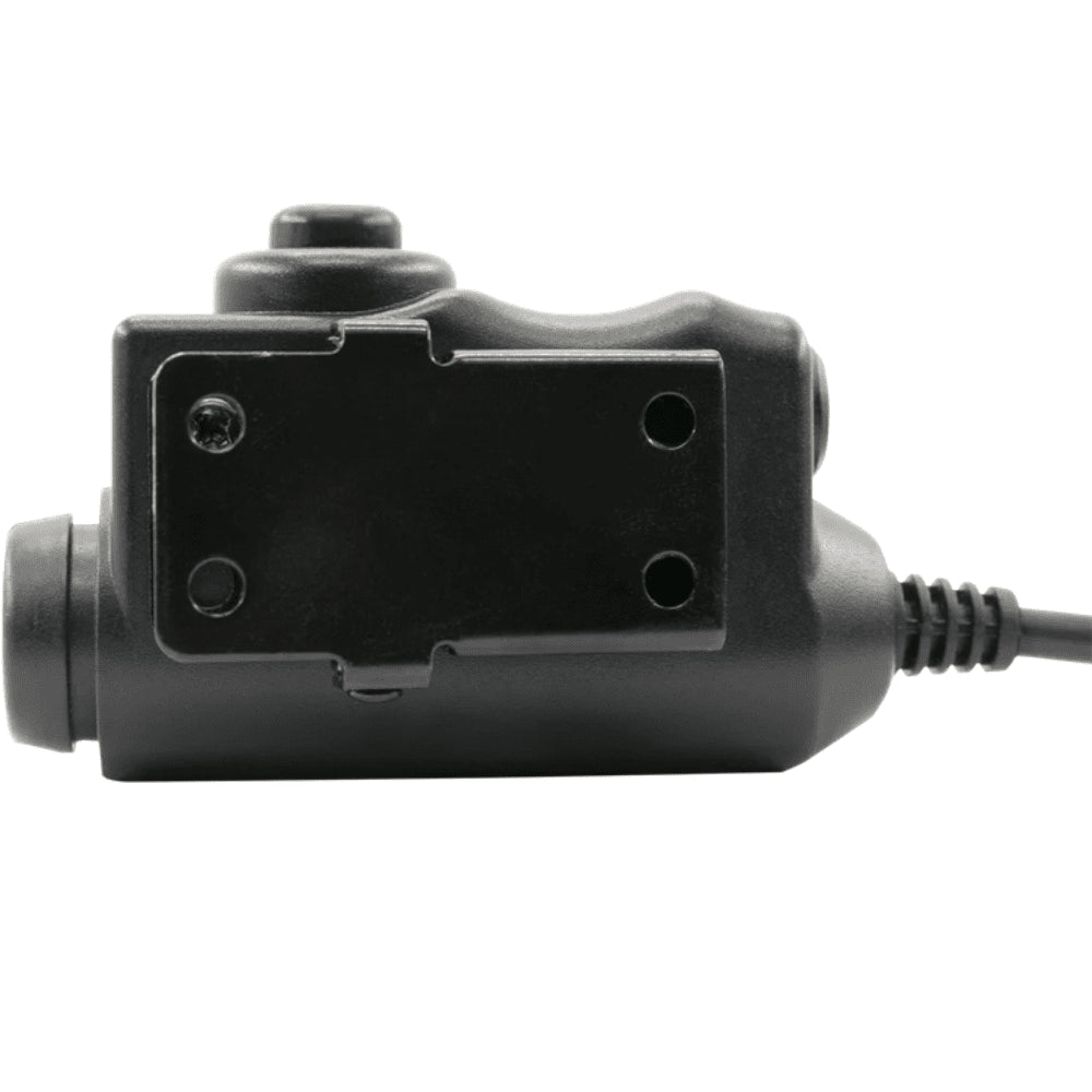 Earmor M52-KEN PTT Adaptador Kenwood Baofeng Radio Auriculares Tácticos Negro