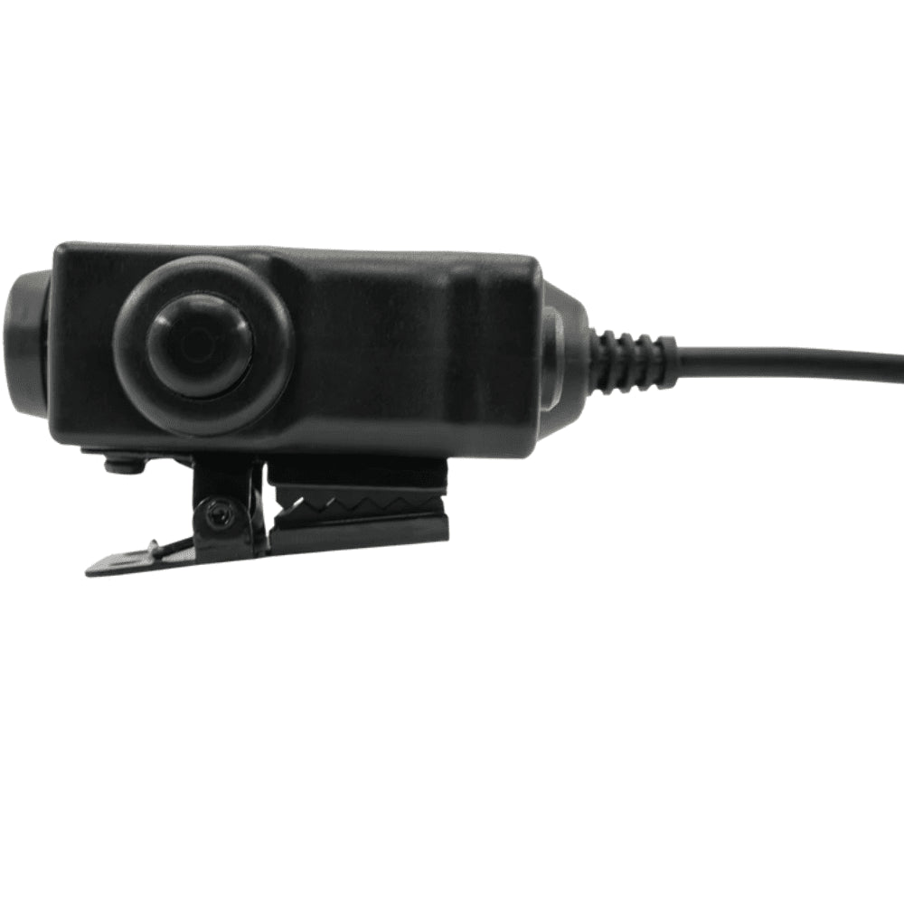 Earmor M52-KEN PTT Adaptador Kenwood Baofeng Radio Auriculares Tácticos Negro