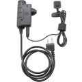 Earmor M52 PTT Adaptador Midland Cable de auriculares tácticos con cable de 2 pines Negro
