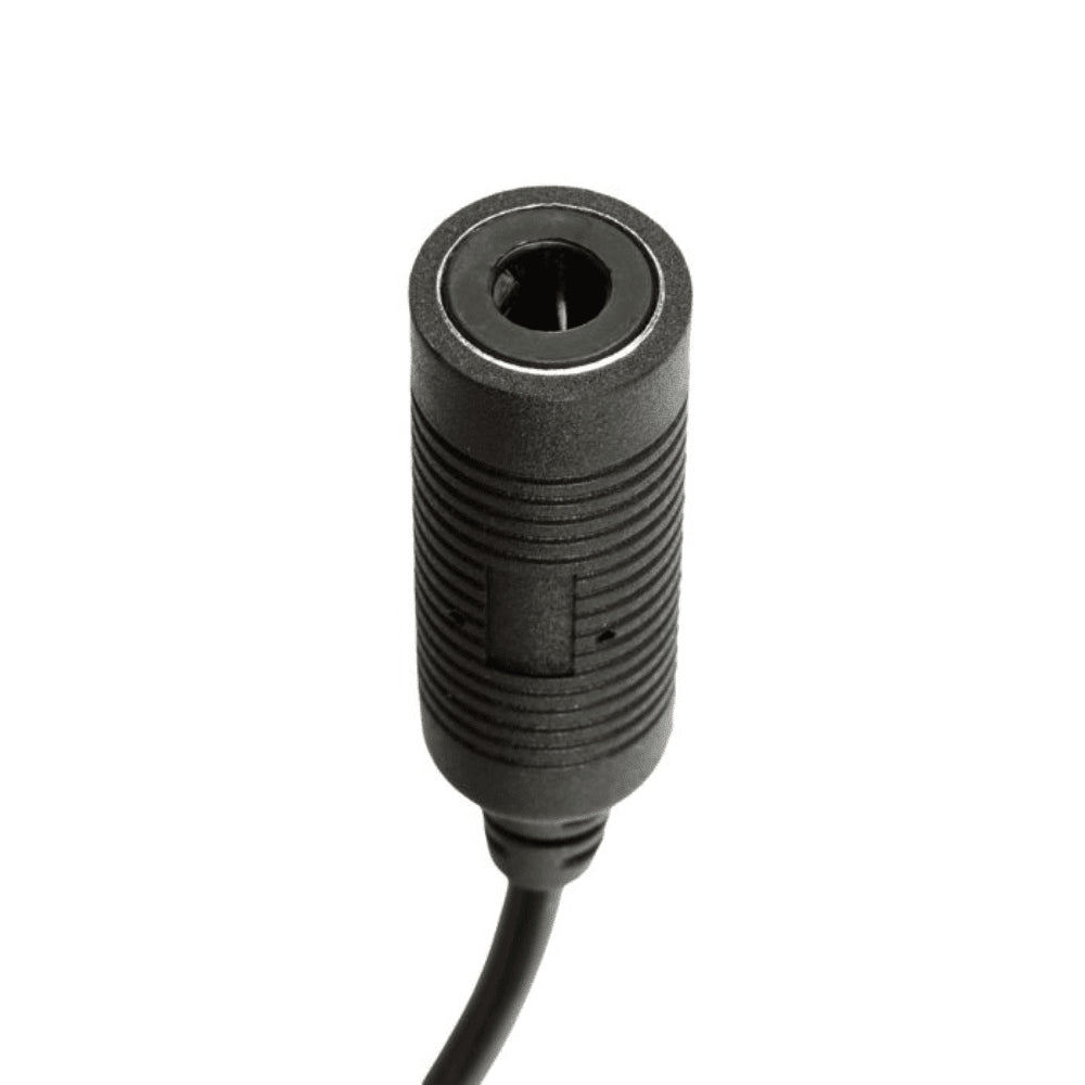 Adaptador EARMOR M55 PTT Kenwood Baofeng Adaptador de auriculares de radio de 2 pines Negro