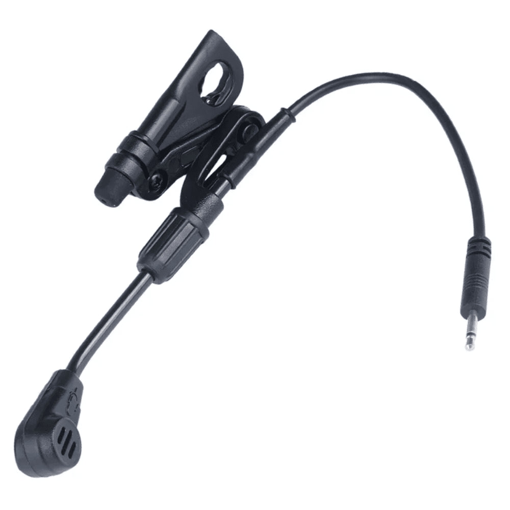 Earmor S10D Micrófono dinámico Boom M32 M32H Auriculares tácticos Negro