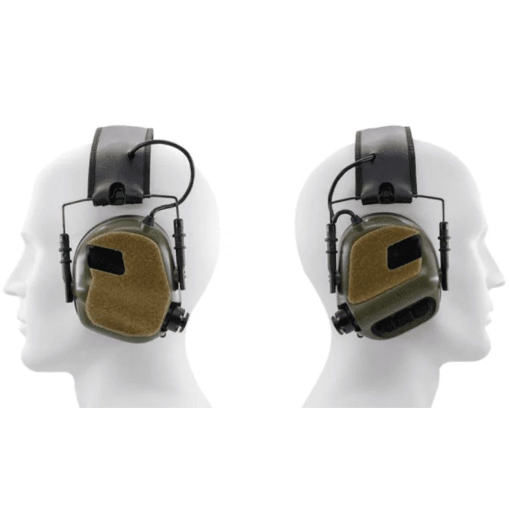 EARMOR S14 Juego de parches de gancho y bucle de repuesto Auriculares M31 M32 Negro
