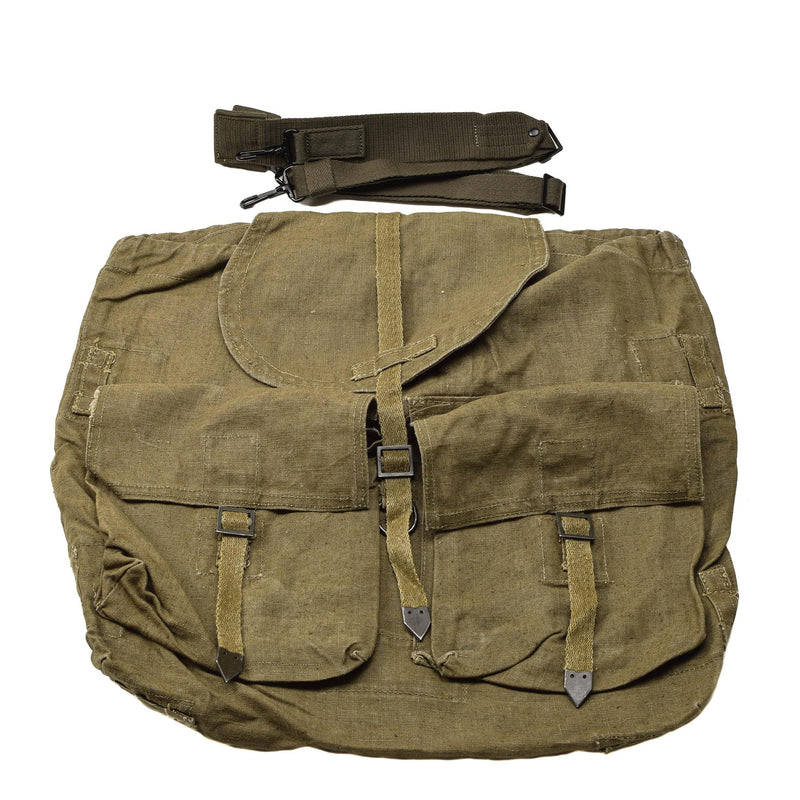 Mochila militar checa mochila de mochila checo m60 mochila vintage excedente militar