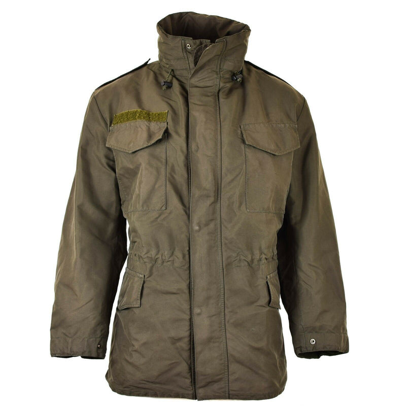 Genuine Austriate Army Combat M65 Chaqueta Goretex Olive Parka impermeable