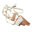 Funda para pistola de hombro original militar de Alemania Oriental M74 NVA cuero marrón