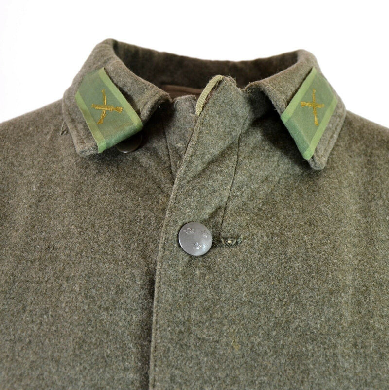 Genno de uniforme de lana del ejército sueco genuino de la Segunda Guerra Mundial M39 1940 Military Gray