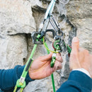 Edelrid GIGA JUL Belay Device 2 in 1 Mode 8.5-10.5 mm Rope Compatibility - GoMilitar
