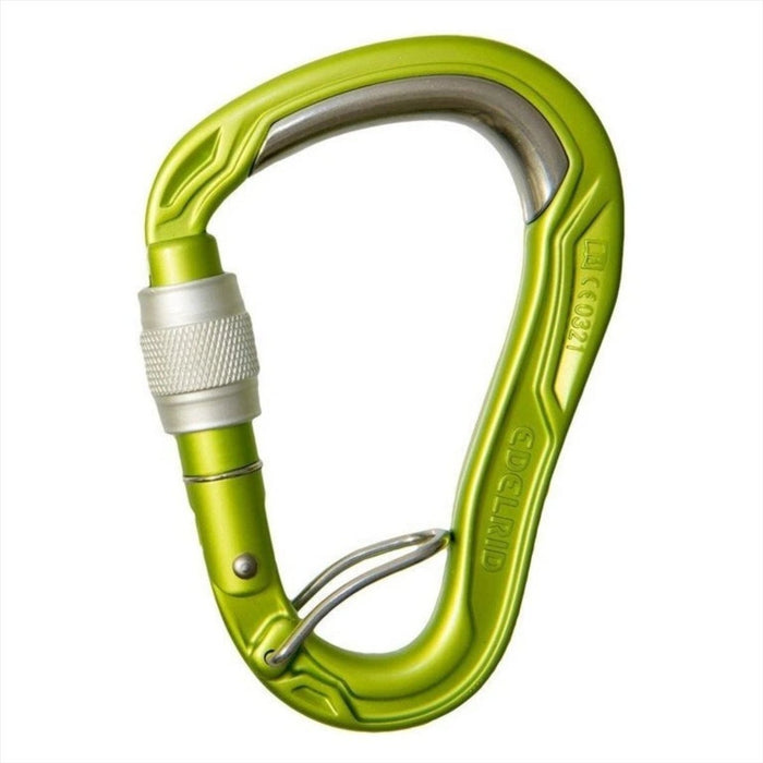 HMS Bulletproof Screw Carabiner Wrap Ring Slate Climbing Gear Gray - GoMilitar