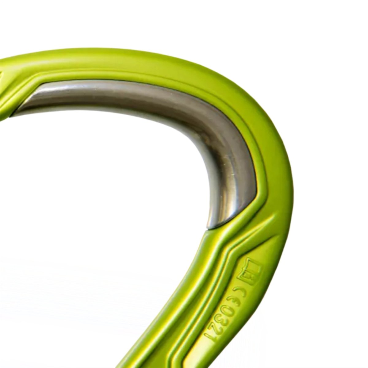 Edelrid HMS Mosquetón con tornillo a prueba de balas Anillo envolvente Pizarra Equipo de escalada Gris