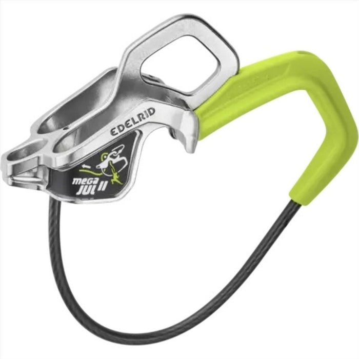 Dispositivo de aseguramiento Edelrid Mega Jul Frenado asistido por tubo automático Escalada Rappel - GoMilitar