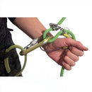 Edelrid Megal Jul Belay Kit Bulletproof Screw Auto Braking Belay Device Oasis - GoMilitar
