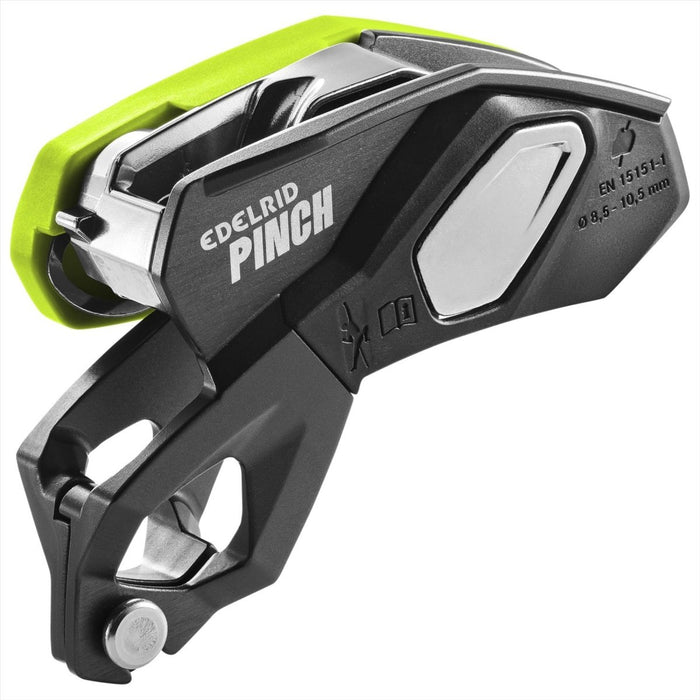 Edelrid Dispositivo de Aseguramiento y Frenado Asistido PINCH Control de Descenso Preciso Verde - GoMilitar