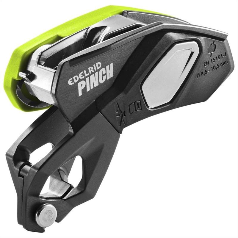 EDELRID Pinch Pinch Sellado Braking Bajado Dispositivo de reducción de control Verde Verde
