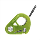 Edelrid SPOC Polea de escalada Equipo de escalada de aluminio ligero Amarillo