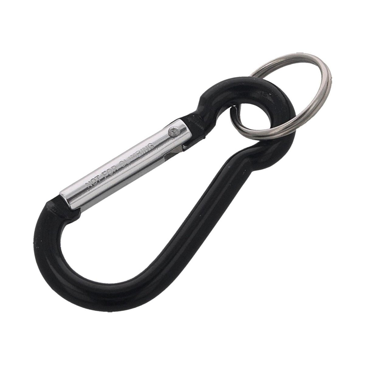 EDM Aluminum Carabiner 70 mm x 7 mm Ligero Clip de clip Keychain Multicolor