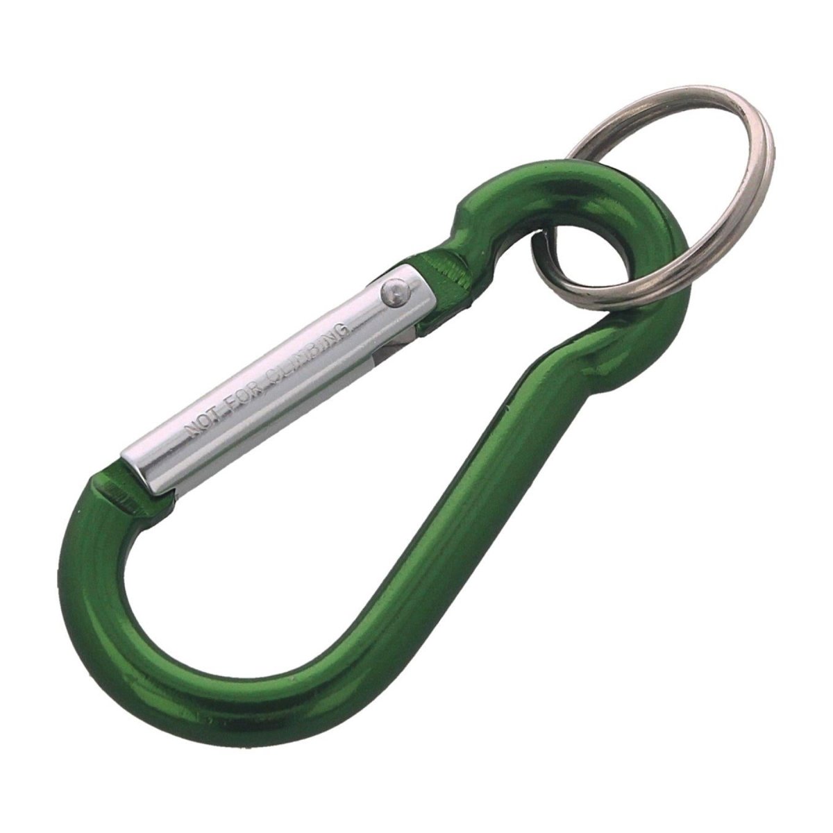 EDM Aluminum Carabiner 70 mm x 7 mm Ligero Clip de clip Keychain Multicolor