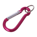 EDM Aluminum Carabiner 70 mm x 7 mm Ligero Clip de clip Keychain Multicolor