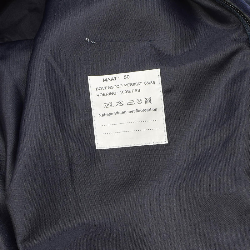 Lonor acolchado de impermeable de gabardina militar holandesa holandesa