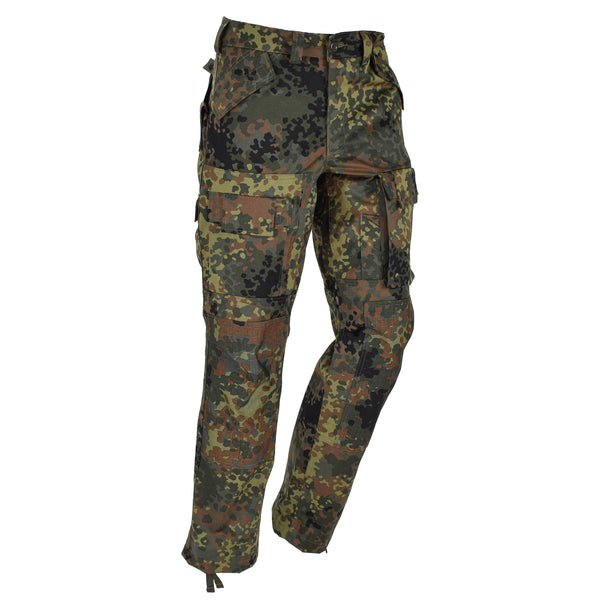Pantalones tácticos del ejército Leo Kohler Flecktarn CAMO FORDE CARGO CAMPO DE CARGE