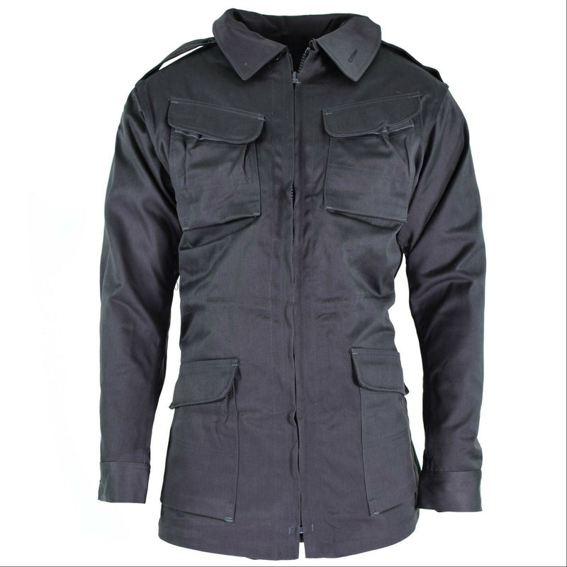 Jacket de combate del ejército danés Genuino M71 Dinamarca Gray Grey Field Excedente Nuevo
