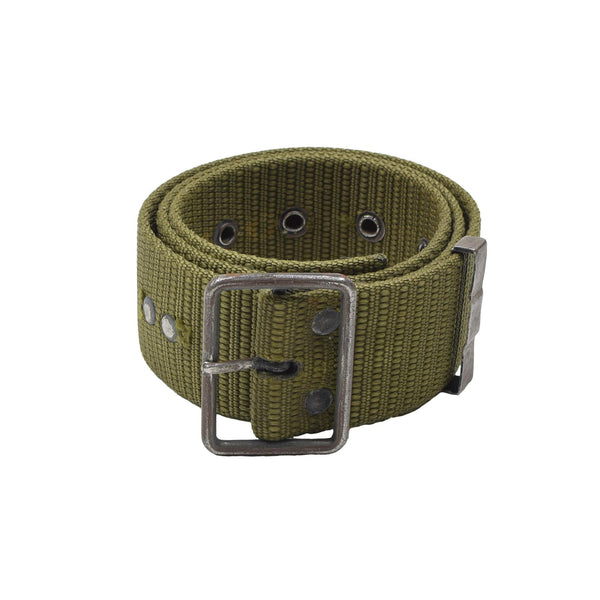 Original de cinturón militar checo lienzo táctico táctico hebilla espina cz excedente del ejército