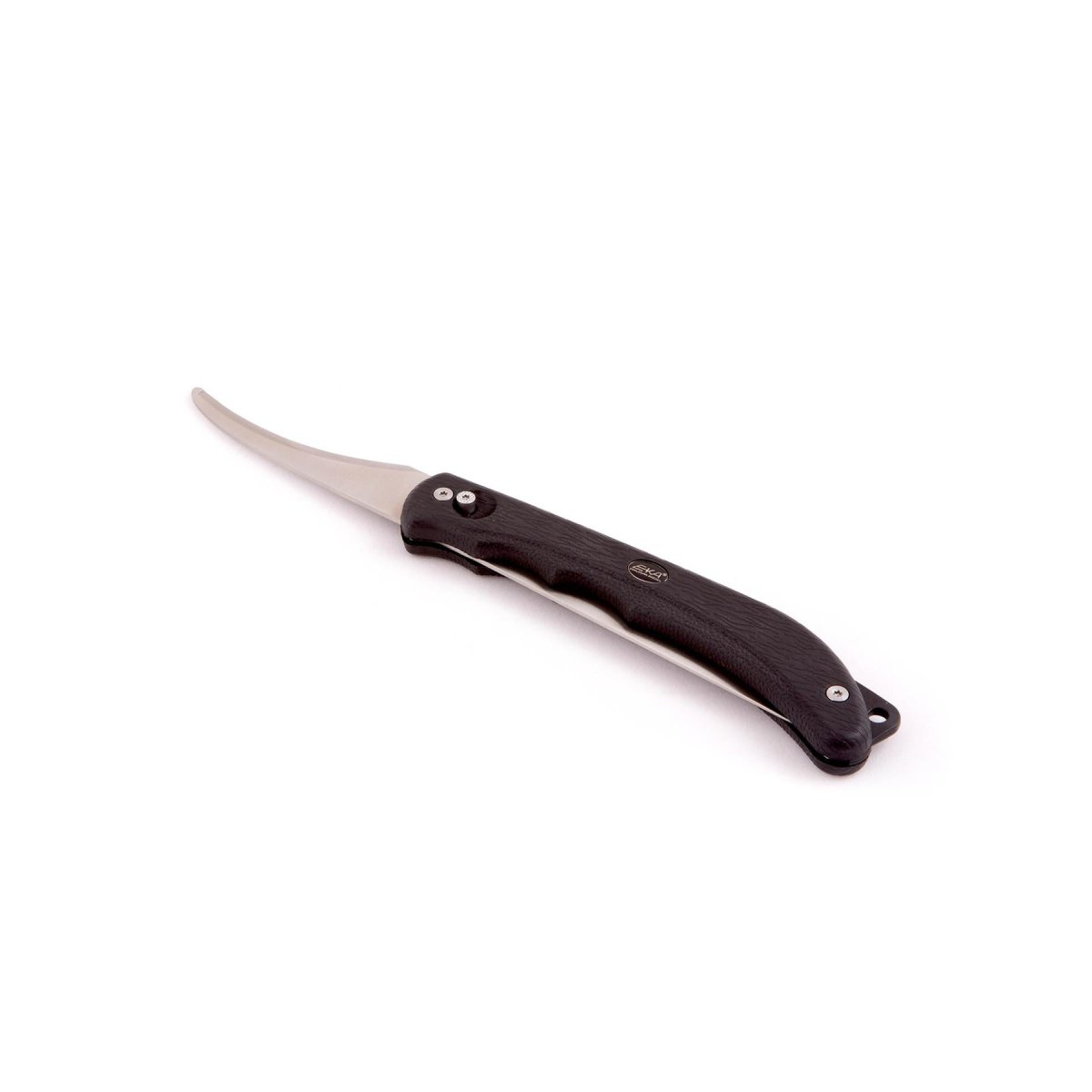 EKA DUO Filete Fillet Knife Sailor Apénero de 29 hrc de goma de acero vaina
