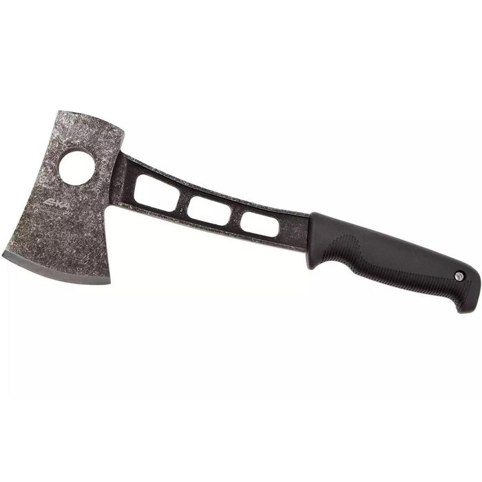 Hacha de mano ligera EKA HatchBlade W1 con mango negro G10 y hoja de acero 12C27 duradera para uso en exteriores