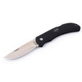 EKA Brand Swede 10 navaja de bolsillo plegable funda de nailon acero 57 HRC mango negro