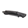 Navaja plegable EKA Brand Swede 9 57 HRC 12C27 arrancador de fuego de acero mango negro