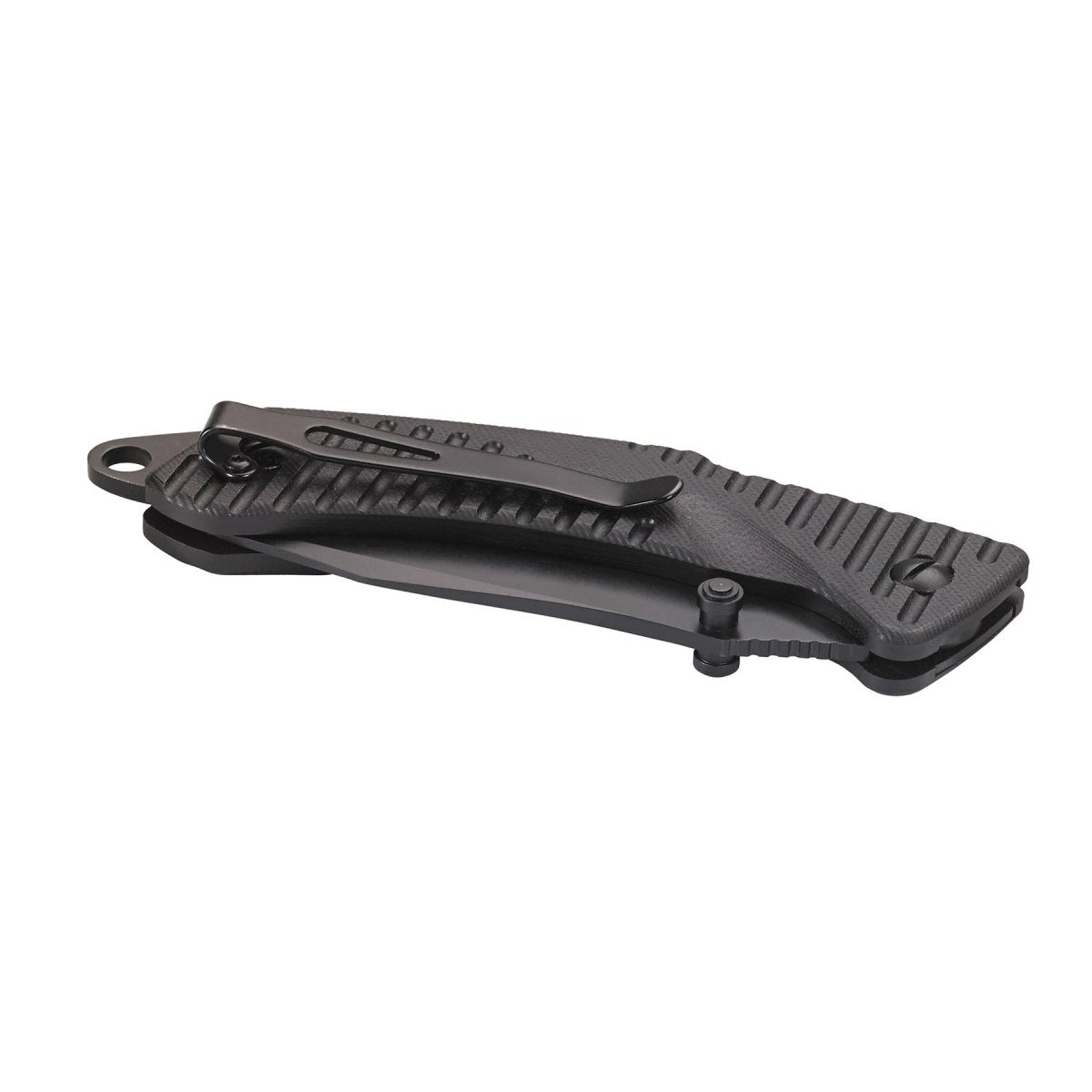 Navaja plegable EKA Brand Swede 9 57 HRC 12C27 arrancador de fuego de acero mango negro